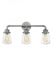 Hinkley Lighting 5033BN - Medium Three Light Vanity