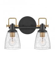 Hinkley Lighting 51272BK - Small Two Light Vanity