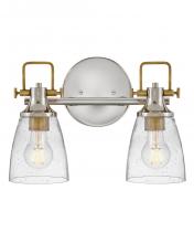 Hinkley Lighting 51272PN - Small Two Light Vanity