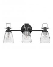 Hinkley Lighting 51273BK-CM - Medium Three Light Vanity