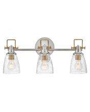 Hinkley Lighting 51273PN - Medium Three Light Vanity