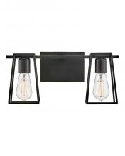 Hinkley Lighting 5162BK - Small Two Light Vanity