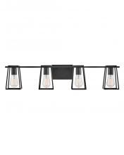 Hinkley Lighting 5164BK - Large Four Light Vanity