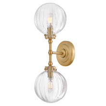 Hinkley Lighting 57412LCB - Medium Two Light Sconce