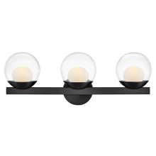 Hinkley Lighting 57443BK-LL - Medium Three Light Vanity