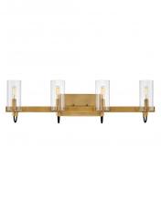 Hinkley Lighting 58064HB - Large Four Light Vanity