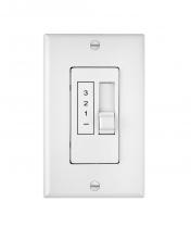 Hinkley Lighting 980012FWH - Wall Control 3 Speed 5 Amp