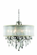  2016D24DB+SH/SS - St. Francis 6 light Dark Bronze Chandelier