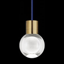 VC Modern TECH Lighting 700TDMINAP1CUNB-LEDWD - Mina Pendant