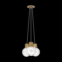 VC Modern TECH Lighting 700TDMINAP3CINB-LED930 - Mina Pendant