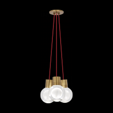 VC Modern TECH Lighting 700TDMINAP3CRNB-LED930 - Mina Pendant