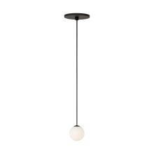 VC Modern TECH Lighting SLPD58527B - Orbet 1 Light Pendant