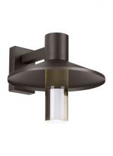 VC Modern TECH Lighting 700OWASHL92716DZUNVPCSP - Ash 16 Outdoor Wall