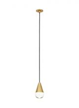 VC Modern TECH Lighting 700TRSPACPA1PNB-LED930 - Cupola Port Alone Pendant