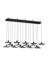 VC Modern TECH Lighting 700TRSPEVS18TB-LED930120 - Eaves 18 Light Chandelier