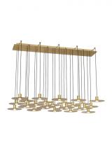 VC Modern TECH Lighting 700TRSPEVS27TNB-LED930120 - Eaves 27 Light Chandelier