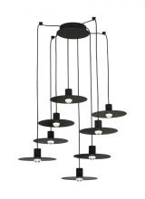 VC Modern TECH Lighting 700TRSPEVS8RB-LED930 - Eaves 8 Light Chandelier