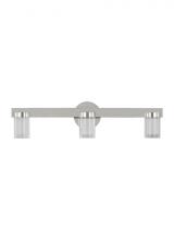 VC Modern TECH Lighting KWBA27527N - Kelly Wearstler Esfera 3-light dimmable LED medium bath vanity with polished nickel finish