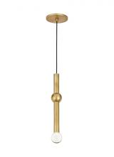 VC Modern TECH Lighting 700TRSPGYD1RNB-LED930 - Guyed 1 Light Pendant