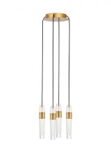 VC Modern TECH Lighting SLCH39927NB - Lassell 4 Light Chandelier