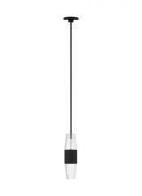 VC Modern TECH Lighting SLPD38227B - Lassell Short Port Alone Pendant