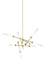 VC Modern TECH Lighting 700LNG12ANB-LED930 - Linger 12-Light Abstract Chandelier