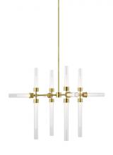 VC Modern TECH Lighting 700LNG12NB-LED930 - Linger 12-Light Chandelier