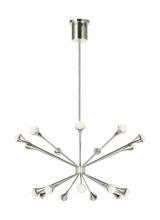 VC Modern TECH Lighting 700LDY18N-LED930 - Lody 18-Light Chandelier