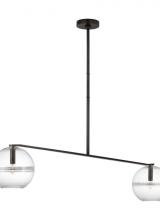 VC Modern TECH Lighting SLCH356CBF - Lowing Medium Wide Chandelier