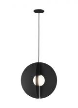 VC Modern TECH Lighting 700TDOBLRB - Orbel Round Pendant