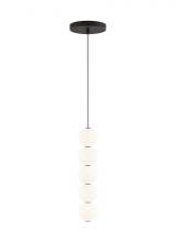 VC Modern TECH Lighting 700TDOBT5B-LED927 - Orbet 5-Light Pendant