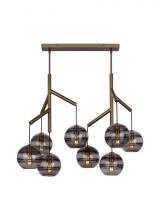 VC Modern TECH Lighting 700SDNMPL2KR - Sedona Double Chandelier