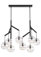 VC Modern TECH Lighting 700SDNMPL2CB - Sedona Double Chandelier