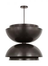 VC Modern TECH Lighting SLPD32027BZ - Shanti Grande Double Pendant