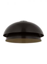 VC Modern TECH Lighting SLFM13627BZ - Shanti Large Flush