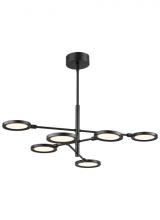 VC Modern TECH Lighting 700SPCTB-LED930 - Spectica 6 Chandelier