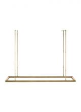 VC Modern TECH Lighting MDLS18727NB - Stagger Halo 50 Uplight Linear Suspension