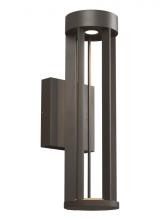 VC Modern TECH Lighting 700OWTUR83018CZUNVS - Turbo 18 Outdoor Wall