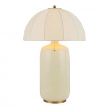  TL661018BG - Crosby 18-in Brushed Gold Socket Table Lamp