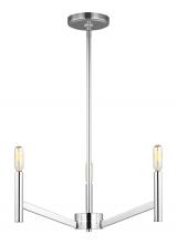 Studio Co. VC 3124303-05 - Vector Three Light Chandelier