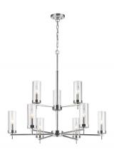 Studio Co. VC 3190309-05 - Zire Nine Light Chandelier