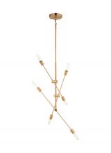 Studio Co. VC 3200506-848 - Axis Six Light Large Chandelier