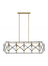 Studio Co. VC 6634105-848 - Zarra Five Light Linear