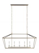 Studio Co. VC 6692605-848 - Dianna Five Light Medium Linear Chandelier