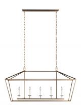 Studio Co. VC 6692605EN-848 - Dianna Five Light Medium Linear Chandelier