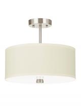 Studio Co. VC 77262EN3-962 - Dayna Shade Pendants contemporary 2-light LED indoor dimmable flush or semi-flush convertible ceilin