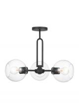 Studio Co. VC 7755703-112 - Codyn Three Light Semi-Flush Convertible Pendant