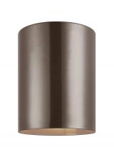 Studio Co. VC 7813897S-10 - Outdoor Cylinders Small LED Ceiling Flush Mount