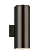 Studio Co. VC 8313802EN3-10 - Outdoor Cylinders Small Two Light Outdoor Wall Lantern