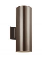 Studio Co. VC 8413897S-10 - Outdoor Cylinders Small 2 LED Wall Lantern